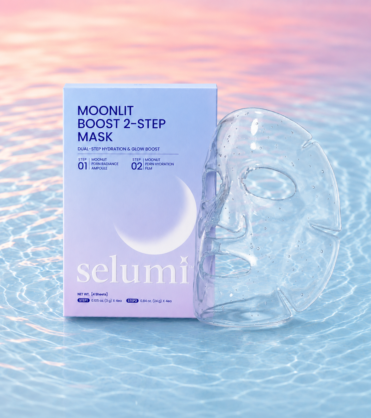 MOONLIT BOOST 2-STEP MASK
