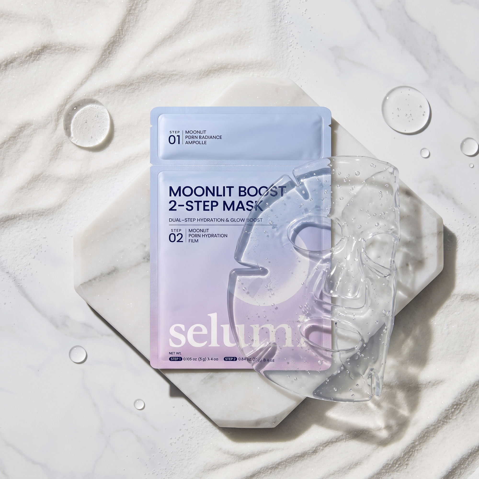 MOONLIT BOOST 2-STEP MASK