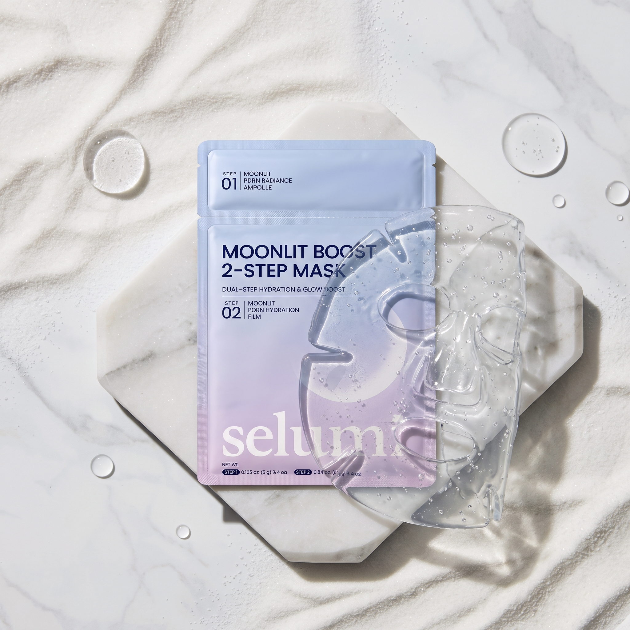 MOONLIT BOOST 2-STEP MASK